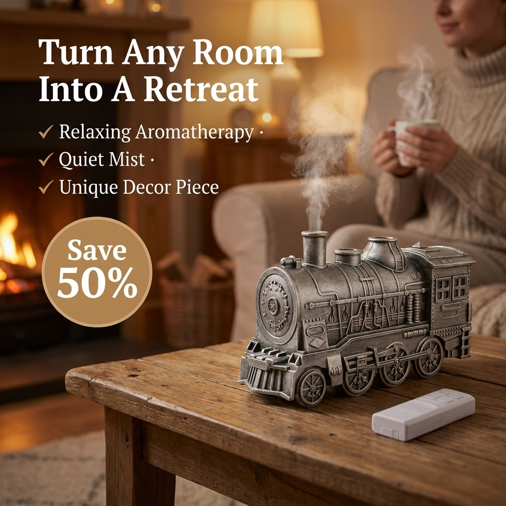 SteamPuff™ - Train Aroma Diffuser / Humidifier
