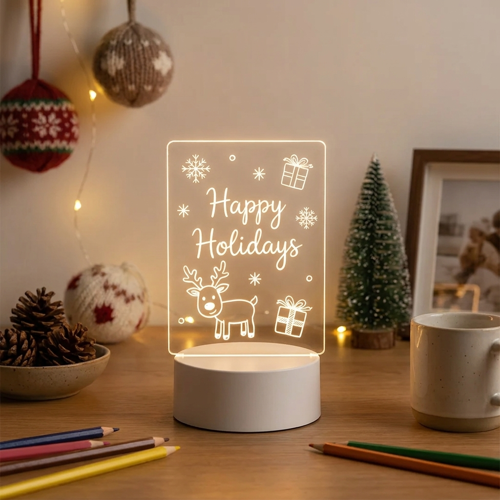 GlowNote™ -  LED Scribble Night Light